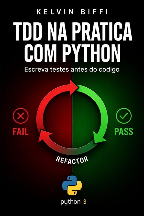 Capa do livro TDD na Prática com Python